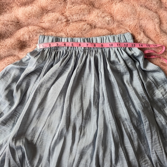 Philosophy Satin Gathered Midi Skirt - Size XS - Picture 7 of 8